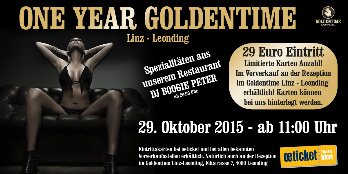 1 Jahr Goldentime Linz-Leonding
