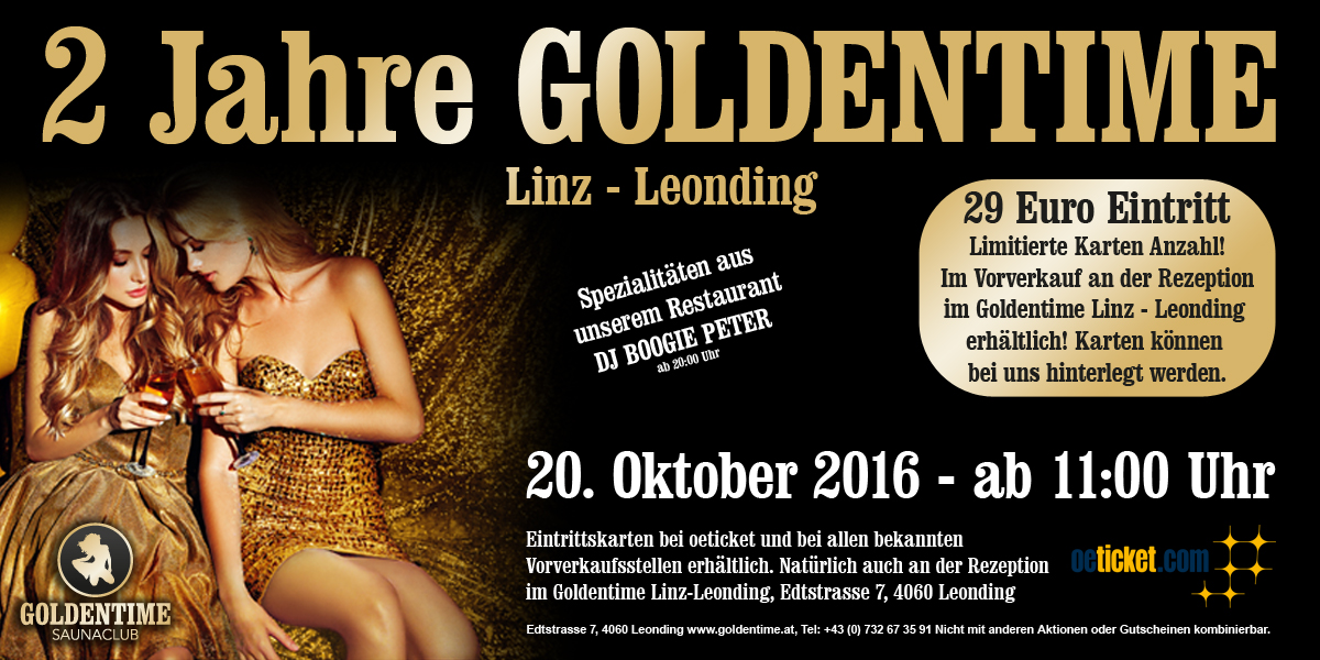 2 Jahre GOLDENTIME Linz-Leonding