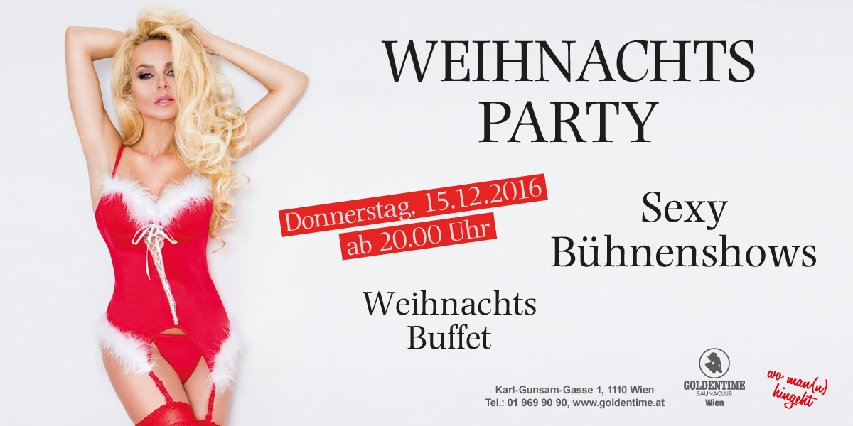 Weihnachtsparty am 15. Dezember