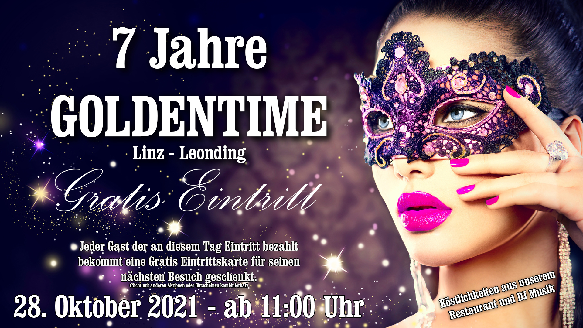 7 Jahre Goldentime Linz-Leonding