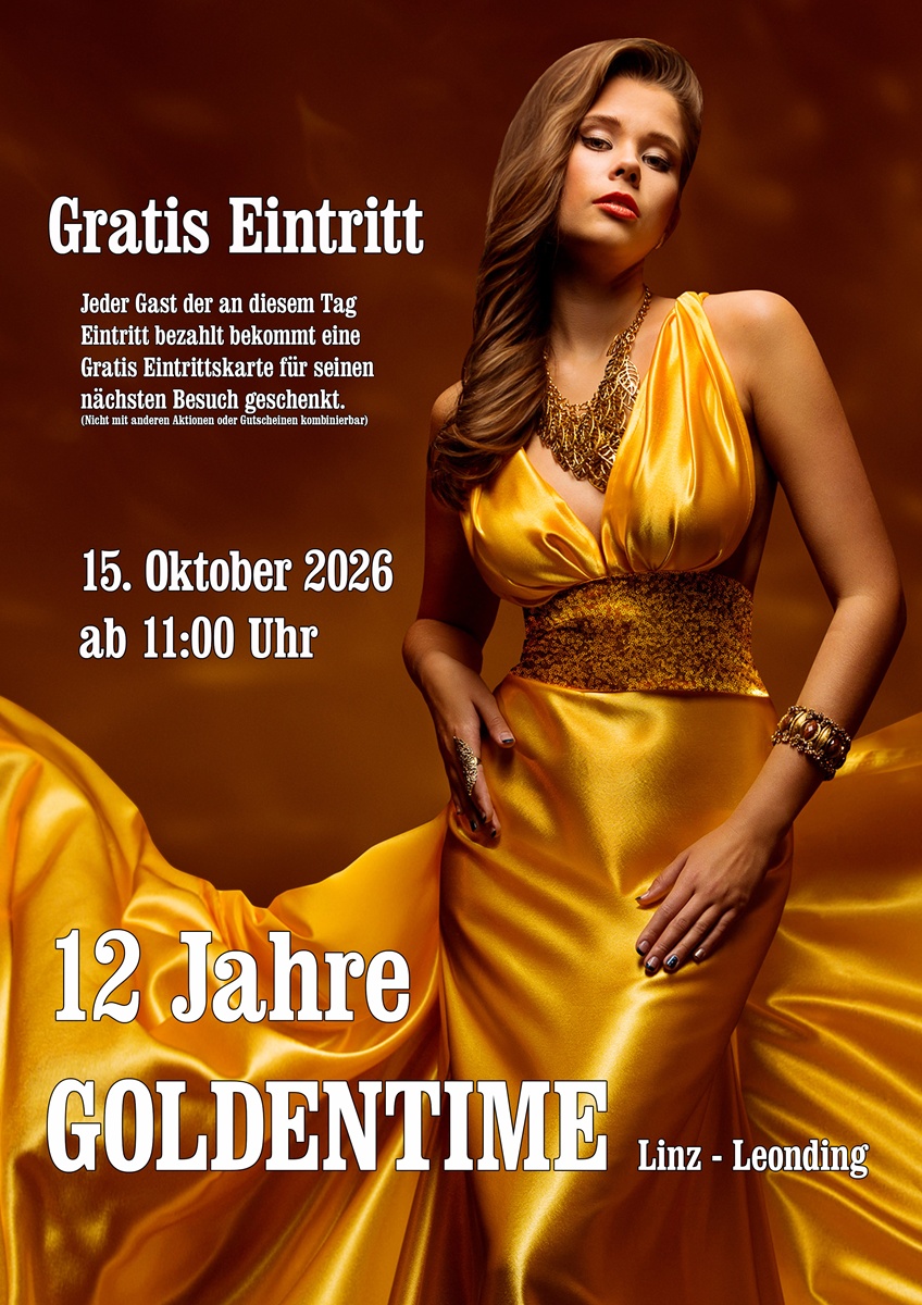 12 Jahre Goldentime Linz-Leonding am 15.10