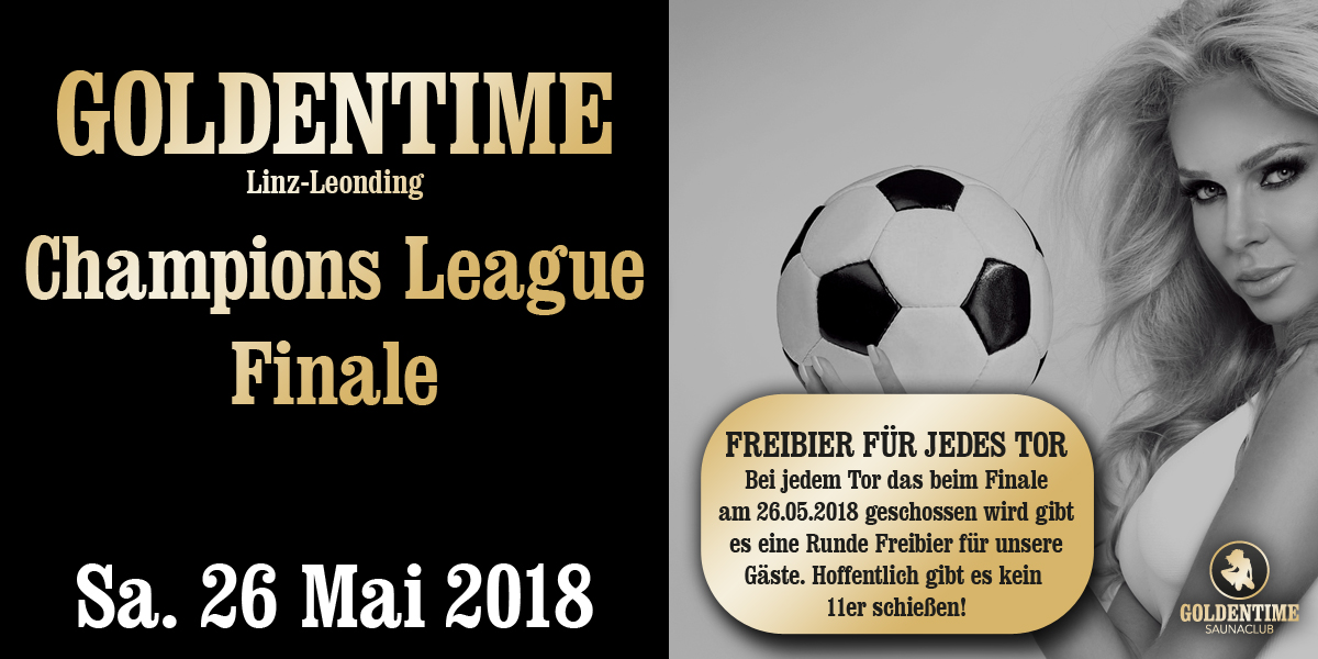 Champions League Finale am Sa. 26 Mai