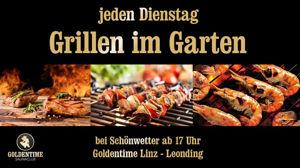 Grillen im Garten 