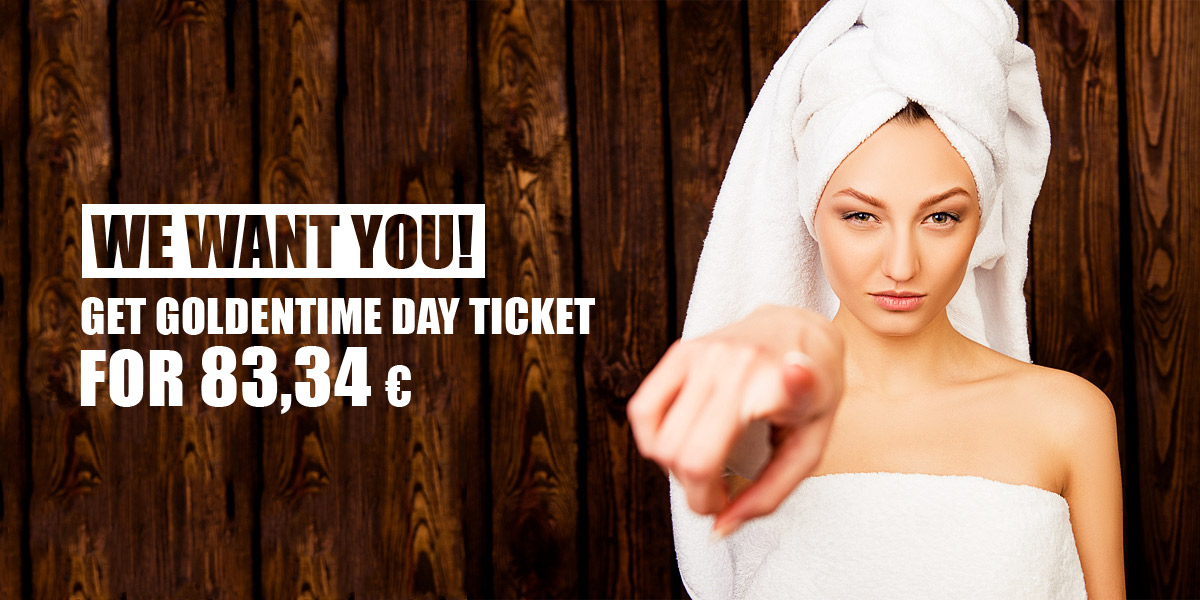 Get day ticket for 83,34€